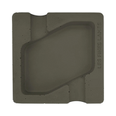 Les Fines Lames Dyad Concrete Ashtray Olive Green